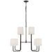 Visual Comfort Signature - BBL 5083BZ-L - LED Chandelier - Go Lightly - Bronze