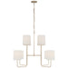 Visual Comfort Signature - BBL 5083CW-L - LED Chandelier - Go Lightly - China White