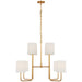 Visual Comfort Signature - BBL 5083G-L - LED Chandelier - Go Lightly - Gild