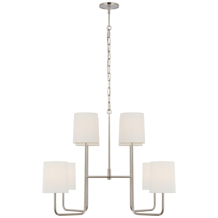 Visual Comfort Signature - BBL 5083PN-L - LED Chandelier - Go Lightly - Polished Nickel