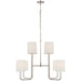 Visual Comfort Signature - BBL 5083PN-L - LED Chandelier - Go Lightly - Polished Nickel