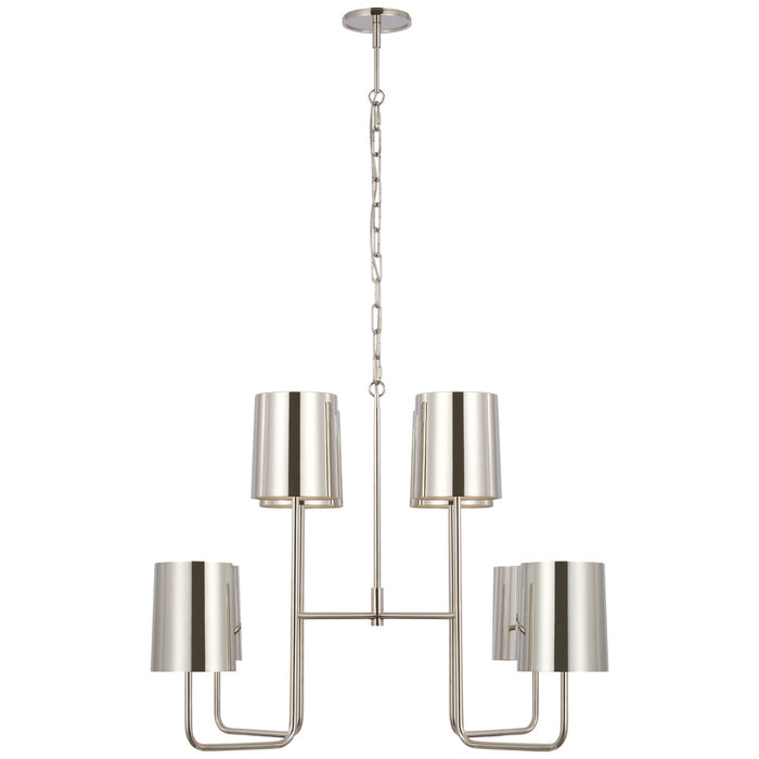 Visual Comfort Signature - BBL 5083PN-PN - LED Chandelier - Go Lightly - Polished Nickel