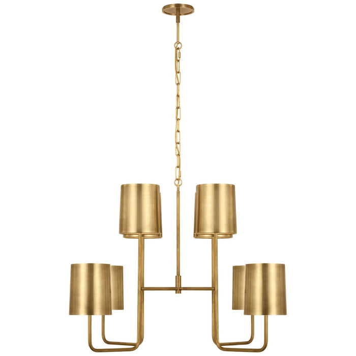 Visual Comfort Signature - BBL 5083SB-SB - LED Chandelier - Go Lightly - Soft Brass