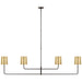 Visual Comfort Signature - BBL 5087BZ-SB - LED Chandelier - Go Lightly - Bronze