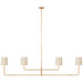 Visual Comfort Signature - BBL 5087G-CW - LED Chandelier - Go Lightly - Gild