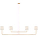 Visual Comfort Signature - BBL 5087G-L - LED Chandelier - Go Lightly - Gild