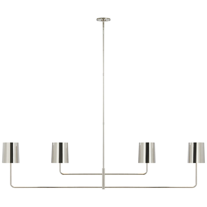 Visual Comfort Signature - BBL 5087PN-PN - LED Chandelier - Go Lightly - Polished Nickel