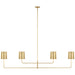 Visual Comfort Signature - BBL 5087SB-SB - LED Chandelier - Go Lightly - Soft Brass