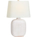 Visual Comfort Signature - CHA 8659GWC-L - LED Table Lamp - Pemba - Glossy White Crackle