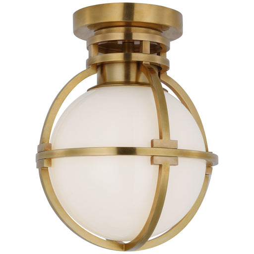 Visual Comfort Signature - CHC 4482AB-WG - LED Flush Mount - Gracie - Antique-Burnished Brass