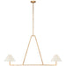 Visual Comfort Signature - CHC 5340GI-L - LED Chandelier - Ashton - Gilded Iron