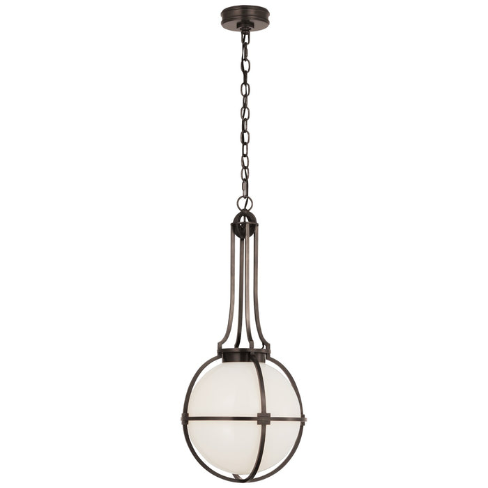 Visual Comfort Signature - CHC 5483BZ-WG - LED Pendant - Gracie - Bronze