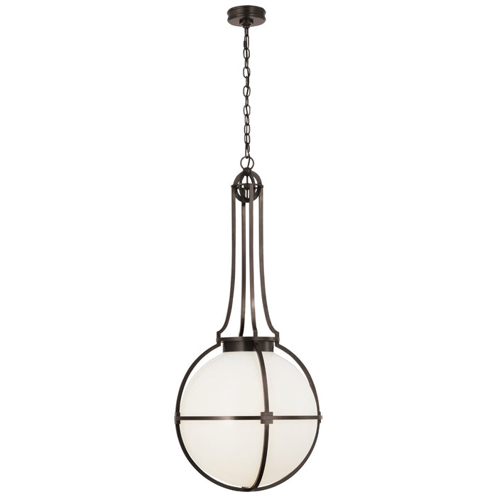 Visual Comfort Signature - CHC 5484BZ-WG - LED Pendant - Gracie - Bronze