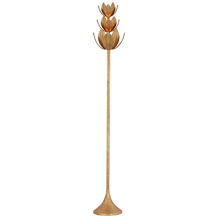 Visual Comfort Signature - JN 1003AGL - LED Torchiere - Alberto - Antique Gold Leaf