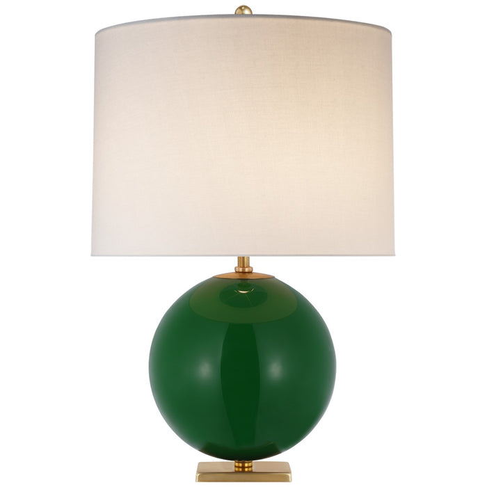 Visual Comfort Signature - KS 3014GRN-L - One Light Table Lamp - Elsie - Green