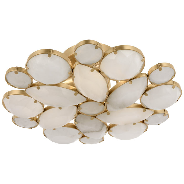 Visual Comfort Signature - KS 4015SB-ALB - Three Light Flush Mount - Lloyd - Soft Brass