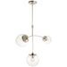 Visual Comfort Signature - KS 5117PN-CG - LED Chandelier - Prescott - Polished Nickel