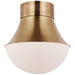 Visual Comfort Signature - KW 4094AB-WG - LED Flush Mount - Precision - Antique-Burnished Brass