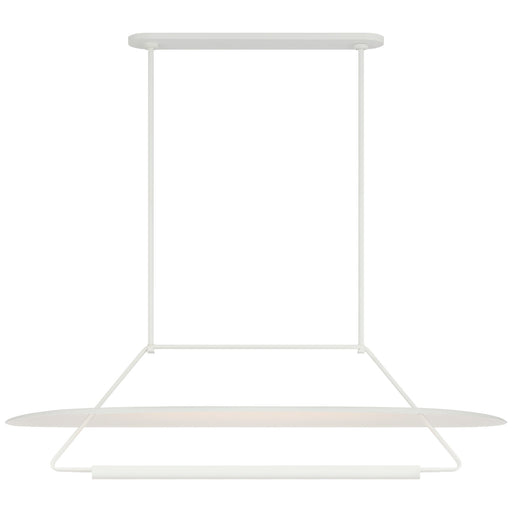 Visual Comfort Signature - KW 5107WHT - LED Linear Pendant - Teline - Matte White