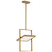 Visual Comfort Signature - LR 5850HAB - LED Pendant - Entoure - Hand-Rubbed Antique Brass