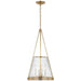 Visual Comfort Signature - MF 5181SB-CG - LED Pendant - Reese - Soft Brass