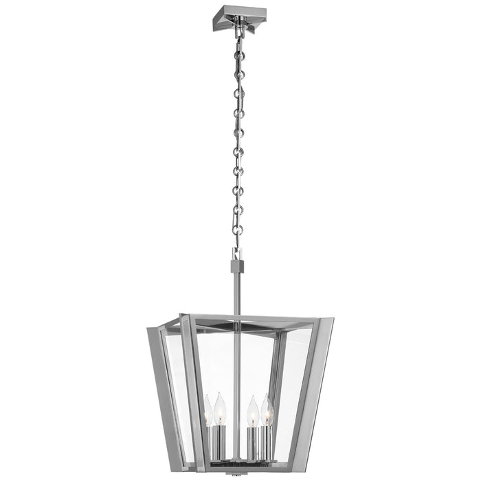 Visual Comfort Signature - PCD 5250PN-CG - LED Lantern - Palais - Polished Nickel