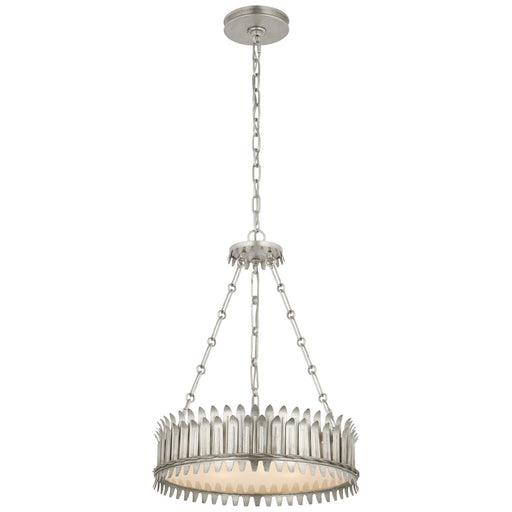 Visual Comfort Signature - SK 5205BSL-FA - LED Chandelier - Leslie - Burnished Silver Leaf