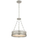 Visual Comfort Signature - SK 5205BSL-FA - LED Chandelier - Leslie - Burnished Silver Leaf