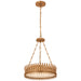 Visual Comfort Signature - SK 5205GI-FA - LED Chandelier - Leslie - Gilded Iron