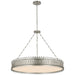 Visual Comfort Signature - SK 5207BSL-FA - LED Chandelier - Leslie - Burnished Silver Leaf