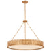 Visual Comfort Signature - SK 5207GI-FA - LED Chandelier - Leslie - Gilded Iron