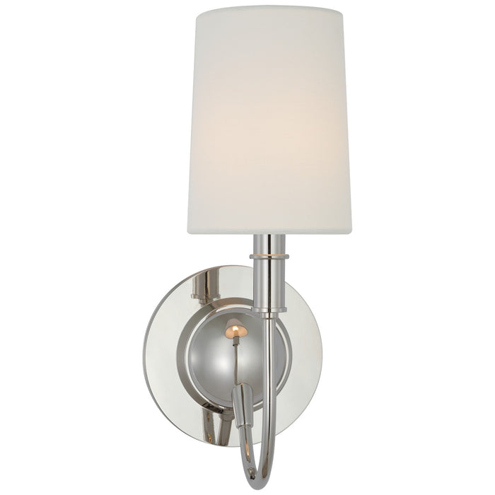 Visual Comfort Signature - TOB 2067PN-L - One Light Wall Sconce - Elkins - Polished Nickel