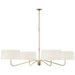 Visual Comfort Signature - TOB 5350HAB-L - LED Chandelier - Canto - Hand-Rubbed Antique Brass