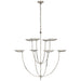 Visual Comfort Signature - TOB 5785PN - LED Chandelier - Keira - Polished Nickel