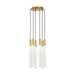 Visual Comfort Modern - 700TRSPPYLC6RNB-LED930 - LED Chandelier - Pylon - Natural Brass