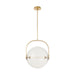 Visual Comfort Modern - SLPD10327CNB - LED Pendant - Fues - Natural Brass