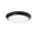 AFX Lighting - BRNF14LAJD1BK - LED Flush Mount - Baron - Black