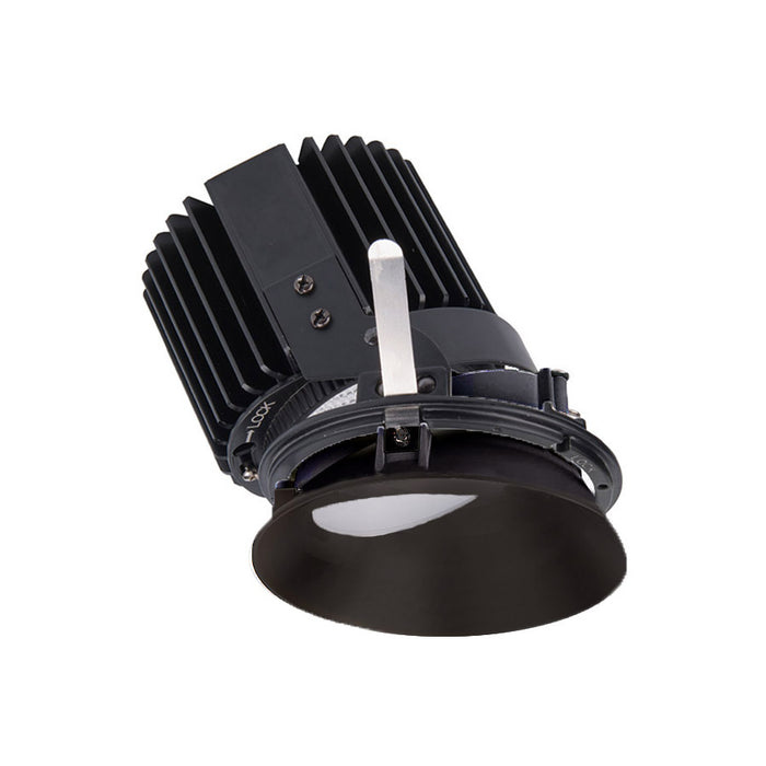 W.A.C. Lighting - R4RWT-A827-BKWT - LED Trim - Volta - Black/White