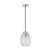 Visual Comfort Modern - SLPD279CNB - One Light Pendant - Alina - Natural Brass