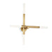 Regina Andrew - 15-1199NB - Four Light Wall Sconce - Cass - Natural Brass