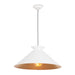 Regina Andrew - 16-1429WT - One Light Pendant - Viggo - White