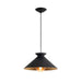 Regina Andrew - 16-1430BLK - One Light Pendant - Viggo - Blackened Steel