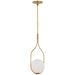 Visual Comfort Signature - WS 5020HAB-WG - LED Pendant - Jodo - Hand-Rubbed Antique Brass