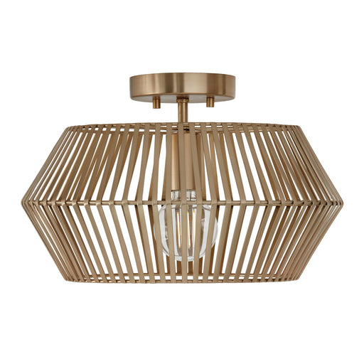 Capital Lighting - 230311MA - One Light Semi-Flush Mount - Kaiya - Matte Brass