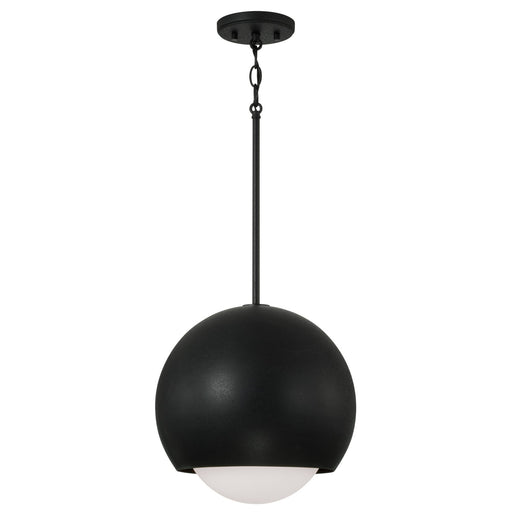 Capital Lighting - 351611BI - One Light Pendant - Dolby - Black Iron