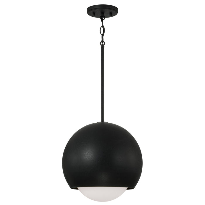 Capital Lighting - 351611BI - One Light Pendant - Dolby - Black Iron