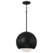 Capital Lighting - 351611BI - One Light Pendant - Dolby - Black Iron