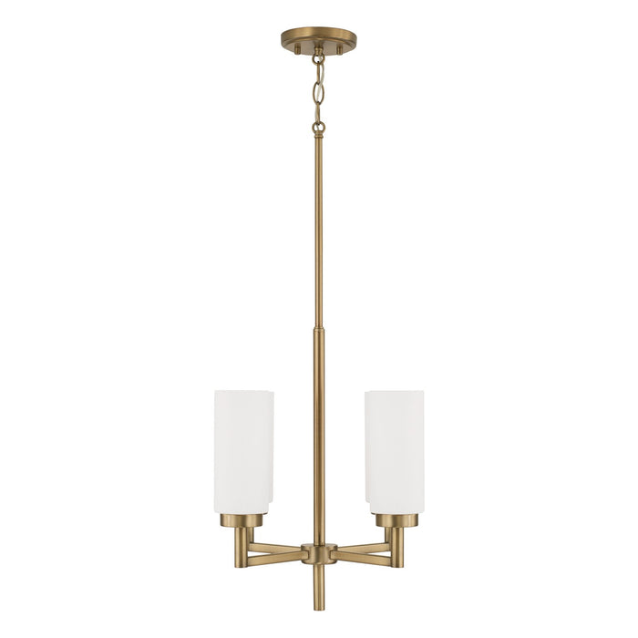 Capital Lighting - 351741AD - Four Light Pendant - Alyssa - Aged Brass