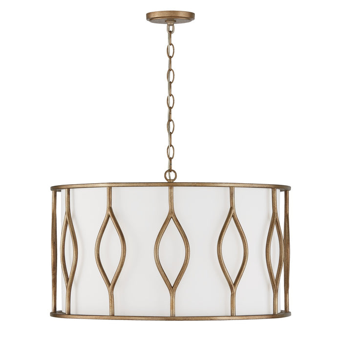 Capital Lighting - 352541ML - Four Light Pendant - Cohen - Mystic Luster