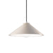 Justice Designs - CER-6240-MAT-CROM-BKCD-LED1-700 - LED Pendant - Radiance - Matte White